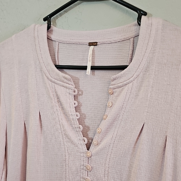 Free People Your Girl Tunic Lavender Womens XS Oversized - Picture 4 of 9